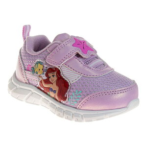 yz CZX LN^[ fB[X Xj[J[ V[Y Disney's The Little Mermaid Infant & Toddler Girls' Hook and Loop Sneakers Pink