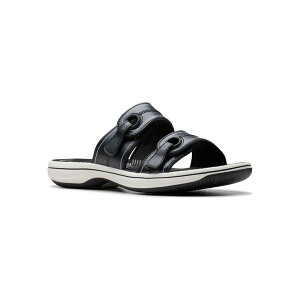 yz N[NX fB[X T_ V[Y Clarks Breeze Maye Cloudstepper Women's Flip Flop Sandals Black Multi