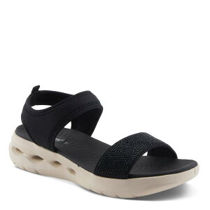 yz tNTX fB[X T_ V[Y Flexus by Spring Step Gallegos Women's Ankle Strap Sandals Black