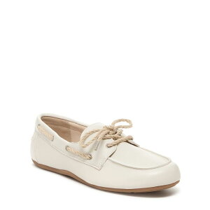 PbghbO fB[X V[Y Xb|E[t@[ Unleashed by Rocket Dog Dawson Women's Boat Shoe Loafers Off White ItzCg