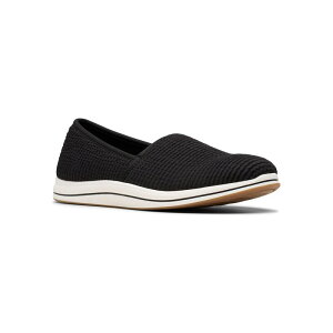 yz N[NX fB[X T_ V[Y Clarks Cloudsteppers Breeze Stretch Women's Slip-On Shoes Black