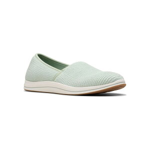 yz N[NX fB[X T_ V[Y Clarks Cloudsteppers Breeze Stretch Women's Slip-On Shoes Mint