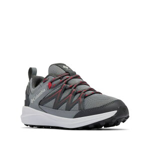RrA fB[X V[Y Xj[J[ Columbia Peakfreak Rush Boys' Waterproof Sneakers Ti Grey Steel Mt Red O[
