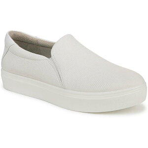 yz hN^[EV[ fB[X Xj[J[ V[Y Dr. Scholl's Madison Cloud Women's Slip-On Loafers White Faux Leather