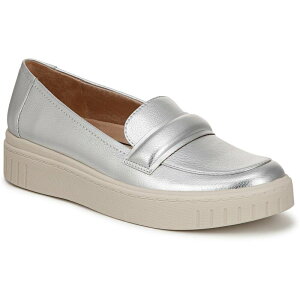 CtXgCh fB[X V[Y T_ [t@[ LifeStride Geneva Women's Wedge Loafersilver Vo[