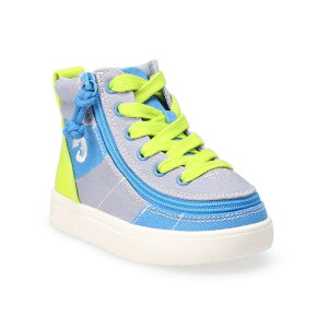 yz r[tbgEFA fB[X Xj[J[ V[Y BILLY Footwear Grey Jersey Toddler High Top Sneakers Blue Colorblock