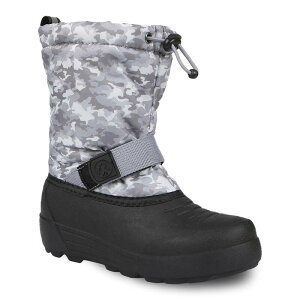m[XTCh fB[X V[Y u[cECu[c Northside Frosty Kids' Insulated Winter Boots Gray Camo O[