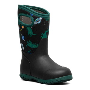 yz {OX fB[X u[cECu[c V[Y Bogs York Kids' Waterproof Rain Boots Dino