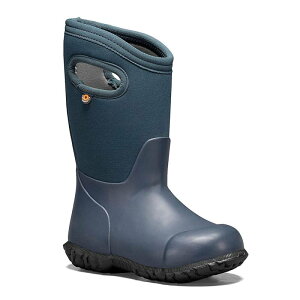 yz {OX fB[X u[cECu[c V[Y Bogs York Kids' Waterproof Rain Boots Navy