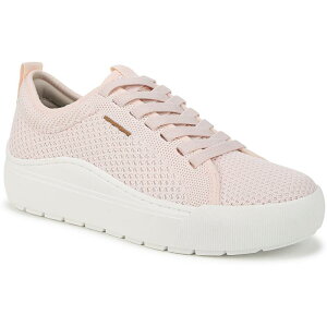 hN^[EV[ fB[X V[Y Xj[J[ vbgtH[ jbg Dr. Scholl's Time Off Knit Women's Platform Sneakers Petal Pink sN