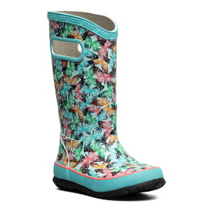 yz {OX fB[X u[cECu[c V[Y Bogs Kids' Waterproof Rainboots Butterfly Camo
