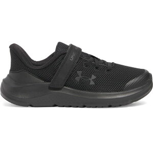 A_[A[}[ fB[X V[Y Xj[J[ Under Armour Pre-School Pursuit 4 AC Kids' Running Shoes Black ubN