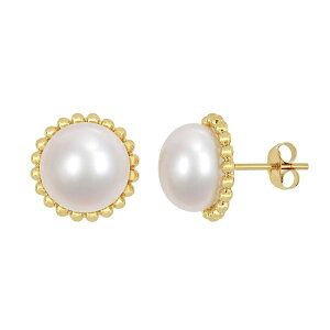 Xe O[X fB[X ANZT[ sAXECO Stella Grace 10k Gold Freshwater Cultured Pearl Stud Earrings 10k Gold S[h