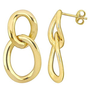 Xe O[X fB[X ANZT[ sAXECO Stella Grace 10k Gold Open Oval Double Link Earrings 10k Gold S[h