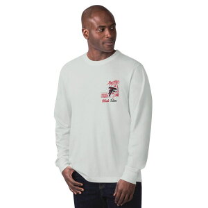 �}���K���[�^�r�� �����Y �g�b�v�X T�V���c Men's Margaritaville Gray Atlanta Falcons It's Five O'Clock Somewhere Long Sleeve T-Shirt Fal Grey �O���[