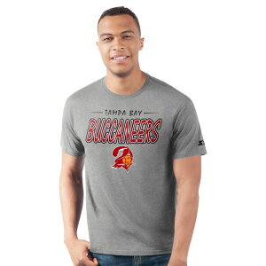 �X�^�[�^�[ �����Y �g�b�v�X T�V���c Men'sStarter Heather Gray Tampa Bay Buccaneers Prime Time T-Shirt Buc Grey �O���[