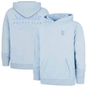 �t�H�[�e�B�Z�u���u�����h �����Y �g�b�v�X T�V���c �p�[�J�[ 47 Brand Men's '47 Light Blue Seattle Kraken Foundation Pullover Hoodie Krk Light �u���[
