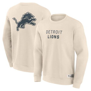 �t�@�i�e�B�N�X �����Y �g�b�v�X T�V���c �X�E�F�b�g Men's Fanatics Cream Detroit Lions Elements Future Ground Lettering Pullover Sweatshirt Lns Beige �x�[�W��