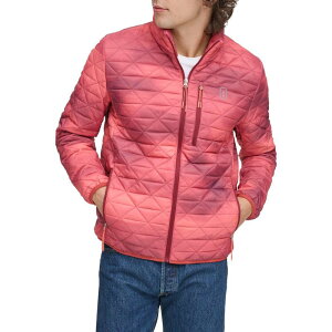 yz W[GC`oX Y WPbgEu] AE^[ Men's G.H. Bass & Co. Packable Quilted Jacket Red Multi