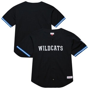 �~�b�`�F��&�l�X �����Y �g�b�v�X T�V���c �W���[�W�[ Men's Mitchell & Ness Blackentucky Wildcats On The Clock Full-Button Fashion Jersey Ken Black �u���b�N