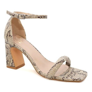 ���L ���f�B�[�X �V���[�Y �p���v�X �T���_�� �q�[�� Yoki Selina-11 Women's Casual Open Toe Block Heel Sandalsnake