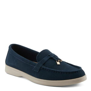 pgVA fB[X V[Y Xb|E[t@[ Patrizia Ismene Women's Loafers Navy Suede lCr[