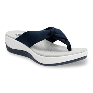 yz N[NX fB[X T_ V[Y Clarks Cloudsteppers Arla Glison Women's Ortholite Sandals Navy Blue