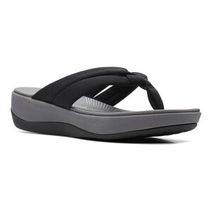 �N���[�N�X ���f�B�[�X �V���[�Y �T���_�� Clarks Cloudsteppers Arla Kaylie Women's Flip Flop Sandals Black �u���b�N