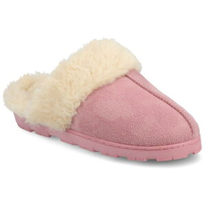yz W[j[ fB[X T_ V[Y Journee Kalli Women's Slip-On Scuff Slippers Pink