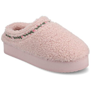 yz W[j[ fB[X T_ V[Y Journee Pallmer Women's Cushioned Clog Sippers Pink