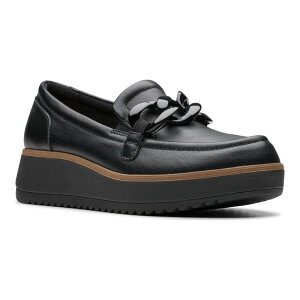 yz N[NX fB[X Xb|E[t@[ V[Y Clarks Zylah May Women's Leather Slip-On Shoes Oxford