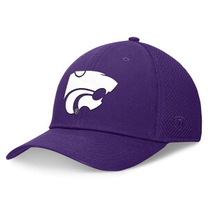 yz gbvIuU[h Y Xq ANZT[ Men's Top of the World Purple Kansas State Wildcats Spacer Flex Hat Kst Purple