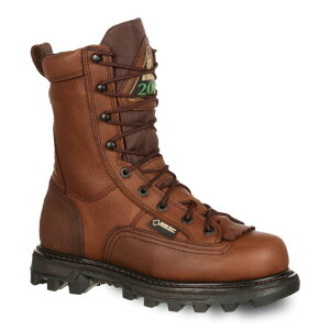 bL[ Y V[Y u[cECu[c Rocky BearClaw 3D Men's Insulated Waterproof Hunting Boots Brown uE