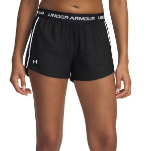 yz A_[A[}[ fB[X n[tpcEV[c {gX Women's Under Armour Tech Play Up Shorts Black White