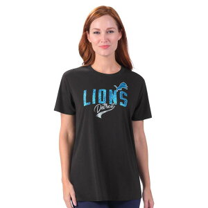 �W�[�X���[ �t�H�[�n�[ �o�C �J�[�� �o���N�X ���f�B�[�X �g�b�v�X T�V���c Women's G-III 4Her by Carl Banks Black Detroit Lions Jacey Performance T-Shirt Lns Black �u���b�N
