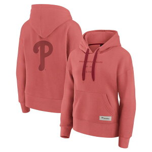 �t�@�i�e�B�N�X ���f�B�[�X �g�b�v�X T�V���c �p�[�J�[ Women's Fanatics Red Philadelphia Phillies Elements Future Ground Subtle Tonal Pullover Hoodie Phl Red ���b�h