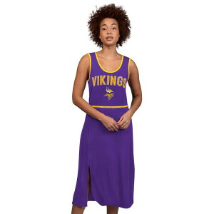�W�[�X���[ �t�H�[�n�[ �o�C �J�[�� �o���N�X ���f�B�[�X �g�b�v�X �����s�[�X �}�L�V Women's G-III 4Her by Carl Banks Purple Minnesota Vikings Center Field Maxi Dress Mvk Purple �p�[�v��