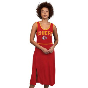 �W�[�X���[ �t�H�[�n�[ �o�C �J�[�� �o���N�X ���f�B�[�X �g�b�v�X �����s�[�X �}�L�V Women's G-III 4Her by Carl Banks Red Kansas City Chiefs Center Field Maxi Dress Chf Red ���b�h