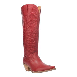�f�B���S ���f�B�[�X �V���[�Y �u�[�c�E���C���u�[�c ���U�[ Women's Dingo Raisin Kane Leather Western Boots Red ���b�h
