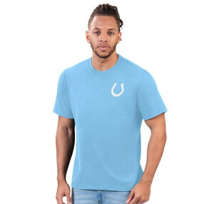 yz }K[^r Y TVc gbvX Men's Margaritaville Light Blue Indianapolis Colts Wastin' Away T-Shirt Clt Light
