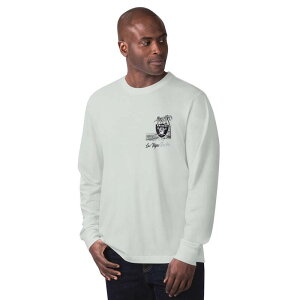 �}���K���[�^�r�� �����Y �g�b�v�X T�V���c Men's Margaritaville Gray Las Vegas Raiders It's Five O'Clock Somewhere Long Sleeve T-Shirt Lvr Grey �O���[