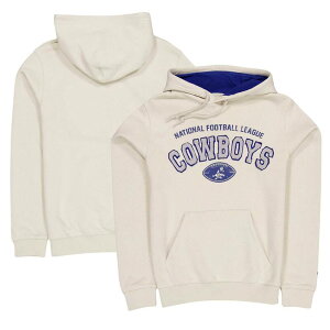 �j���[�G�� �����Y �g�b�v�X T�V���c �_�E�� �p�[�J�[ Men's New Era Cream Dallas Cowboys Historic 3rdown Pullover Hoodie Cow Beige �x�[�W��