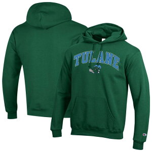 �`�����s�I�� �����Y �g�b�v�X T�V���c ���S �p�[�J�[ Men'sChampion Green Tulane Green Wave Arch Over Logo Pullover Hoodie Nc2 Green �O���[��