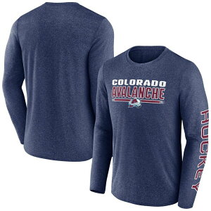 �t�@�i�e�B�N�X �����Y �g�b�v�X T�V���c Men's Fanatics Heather Navy Colorado Avalanche Sweep Iconic Synthetic Long Sleeve T-Shirt Ava Navy �l�C�r�[