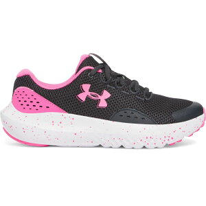 A_[A[}[ fB[X V[Y Xj[J[ Under Armour Surge 4 Big Kids' Running Shoes Aero Pink sN