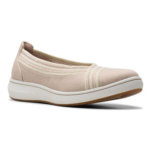 yz N[NX fB[X T_ V[Y Clarks Cloudsteppers BreezeSky Air Women's Slip-On Shoes Sand