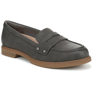 �h�N�^�[�E�V���[�� ���f�B�[�X �V���[�Y �X���b�|���E���[�t�@�[ Dr. Scholl's Hello Women's Loafers Gray �O���[