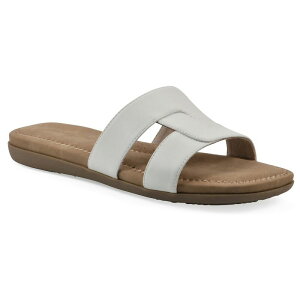 NtoCzCg}Ee fB[X V[Y T_ Cliffs by White Mountain Fraida Women'slide Sandals White Nubuck zCg