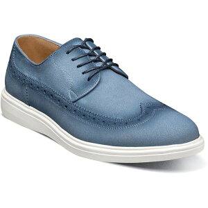 yz XeCV[A_X Y IbNXtH[h V[Y Stacy Adams Trudell Men's Wingtip Oxfords Light Blue