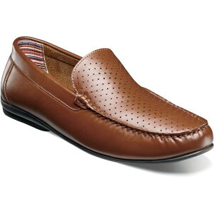yz XeCV[A_X Y Xb|E[t@[ V[Y Stacy Adams Conroy Men's Moc Toe Slip-On Shoes Cognac